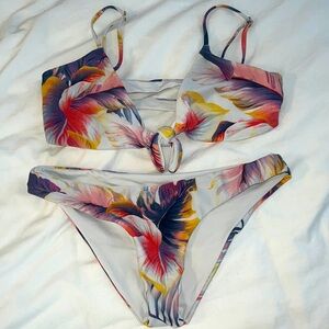 Lspace tropical swim set. Size S